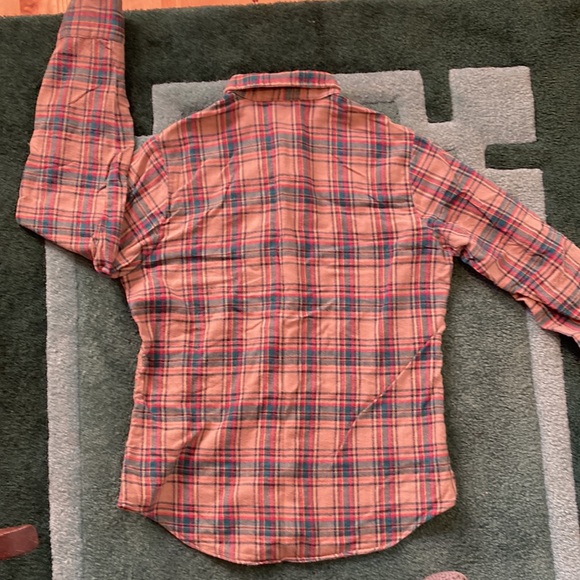 Ms Lee 100% Cotton Flannel Plaid Shirt, Sz 9-10,  Excellent Condition. - Picture 5 of 5